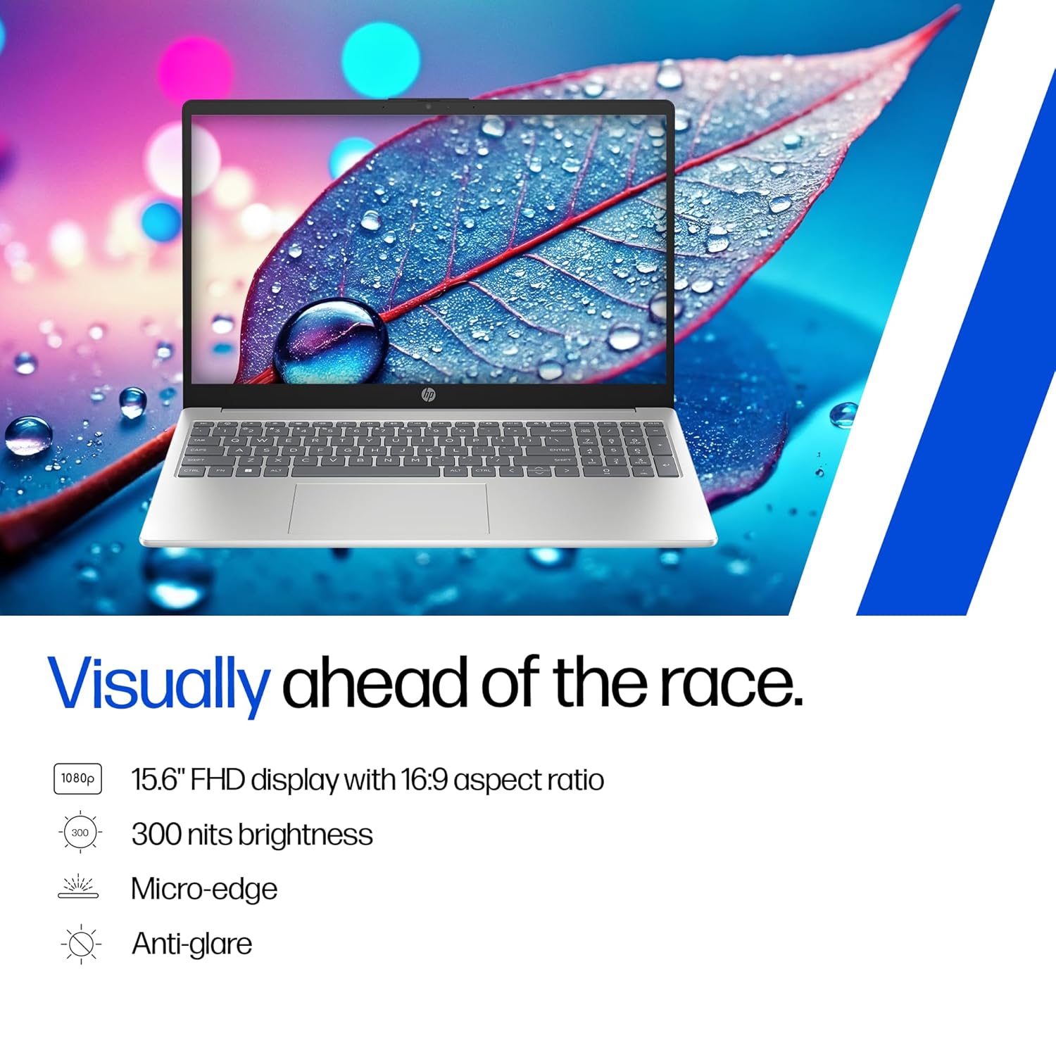 HP LAPTOP | 15-FD0534TU | 39.6 cm (15.6) | INTEL® CORE™ i5 PROCESSOR, 8 GB DDR4 RAM | 512 GB SSD